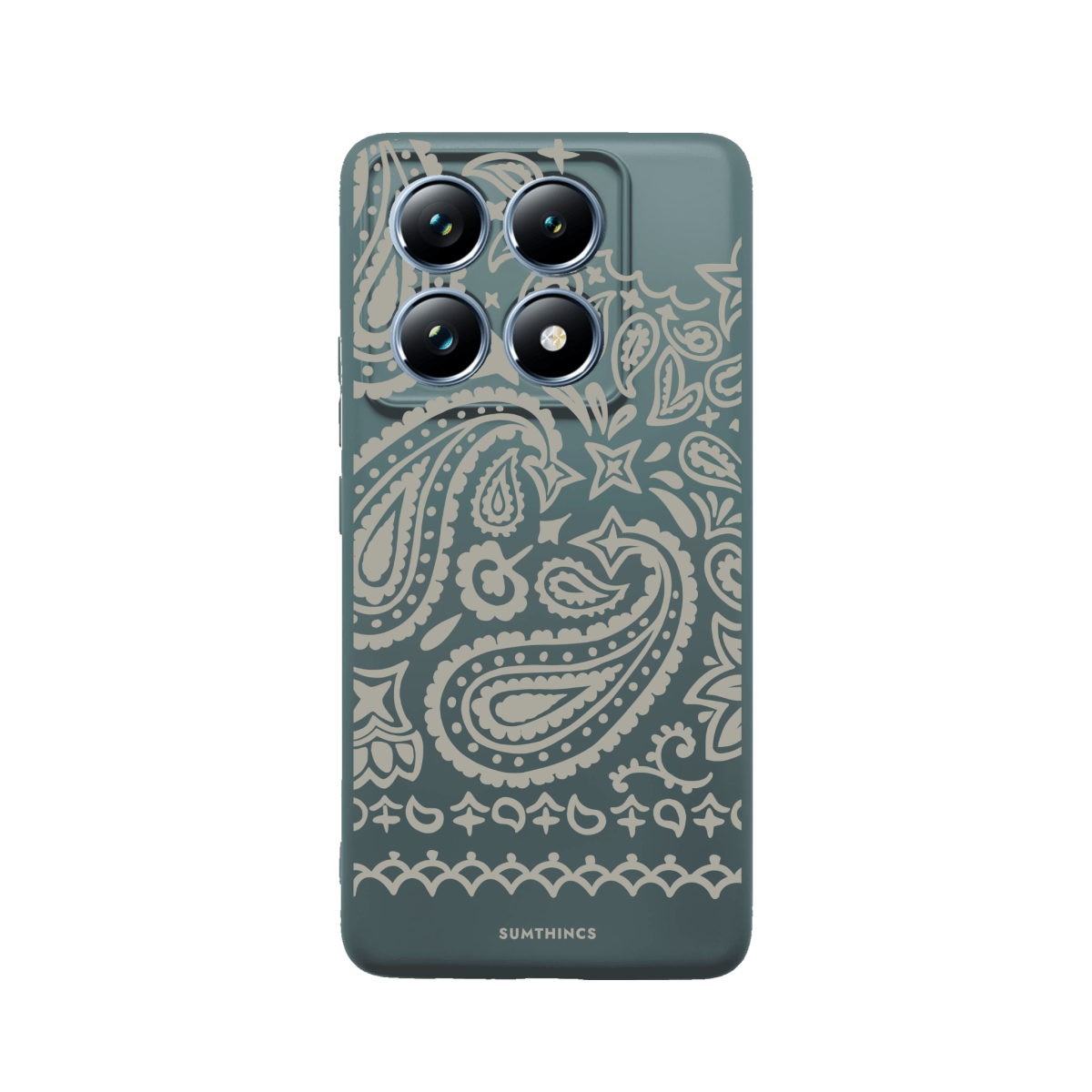 Xiaomi Mi 11T/11T Pro Urban Bandana Premium Telefon Kılıfı Kaktüs Yeşili - SUMTHINCS