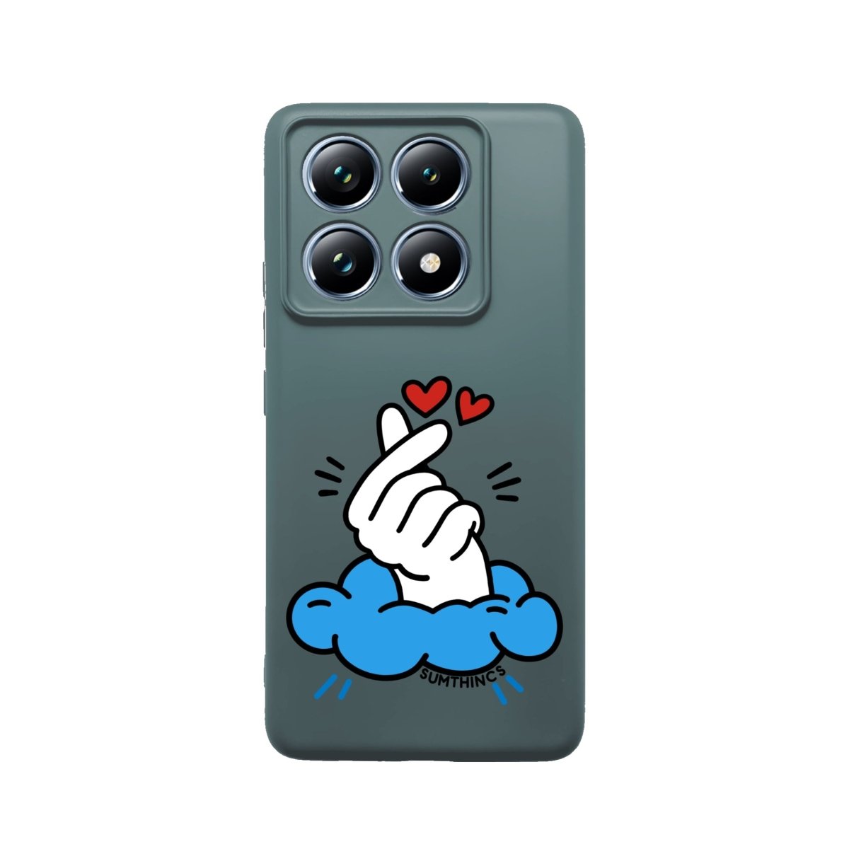 Xiaomi Mi 14T Crush Premium Telefon Kılıfı Kaktüs Yeşili - SUMTHINCS