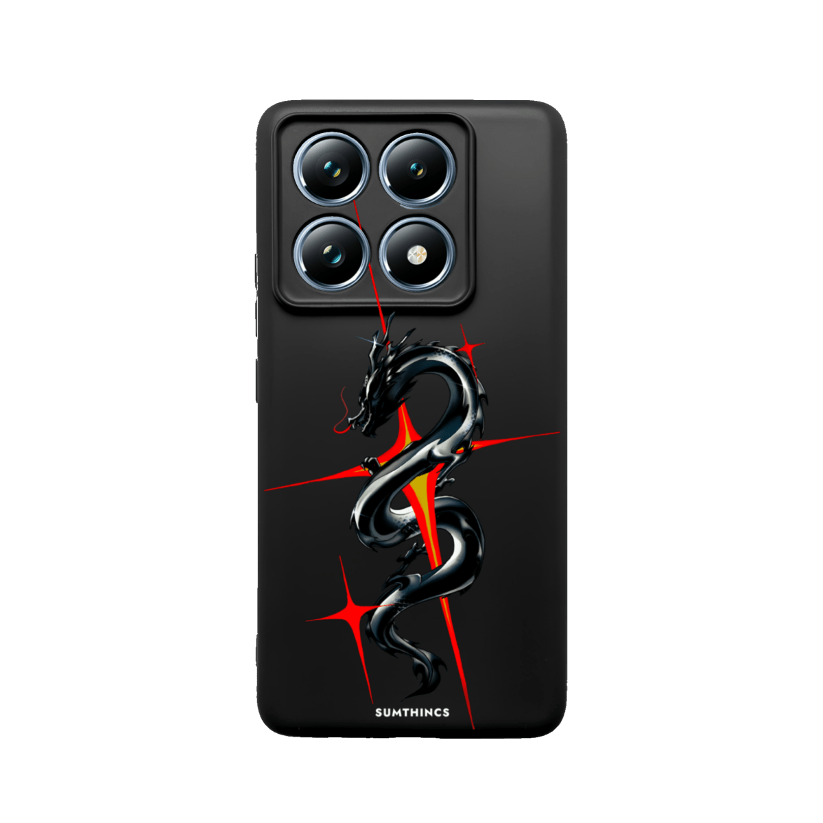 Xiaomi Mi 14T Pro Dragonflare Premium Telefon Kılıfı Siyah - SUMTHINCS