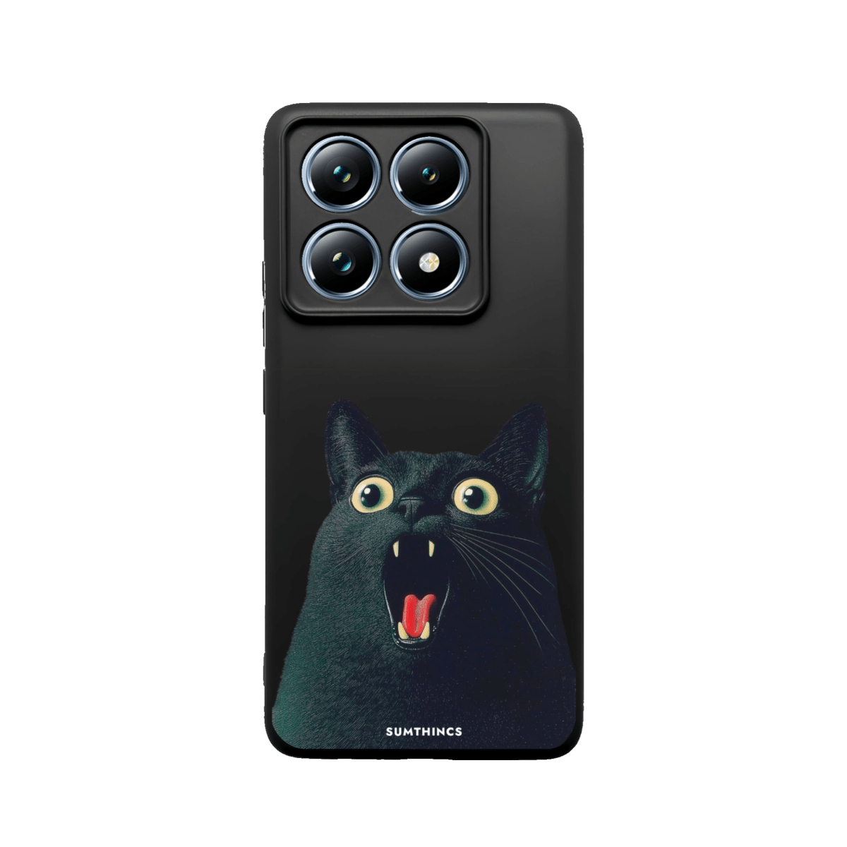Xiaomi Mi 14T Pro Meoww Premium Telefon Kılıfı Siyah - SUMTHINCS