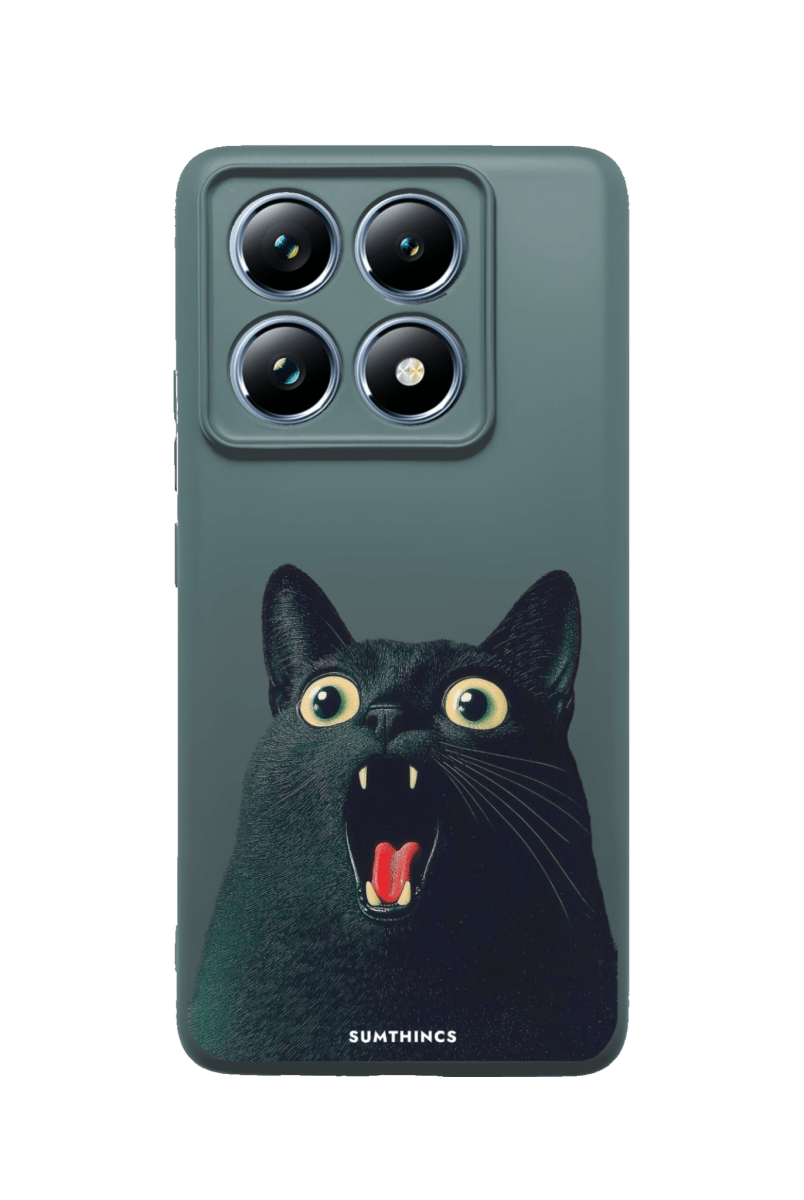 Xiaomi Mi 14T Pro Meoww Premium Telefon Kılıfı Kaktüs Yeşili - SUMTHINCS
