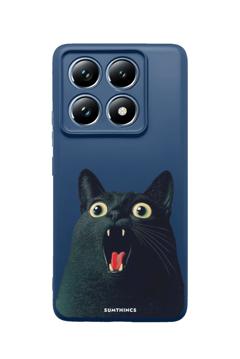 Xiaomi Mi 14T Pro Meoww Premium Telefon Kılıfı Pasifik Mavi - SUMTHINCS