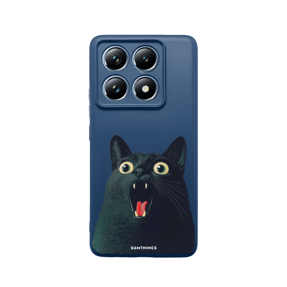 Xiaomi Mi 14T Pro Meoww Premium Telefon Kılıfı Pasifik Mavi - SUMTHINCS