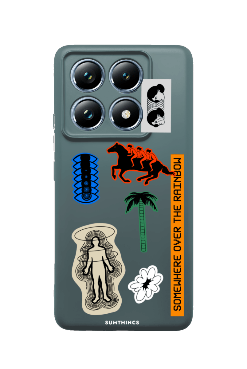 Xiaomi Mi 14T Pro Somewhere Premium Telefon Kılıfı Kaktüs Yeşili - SUMTHINCS