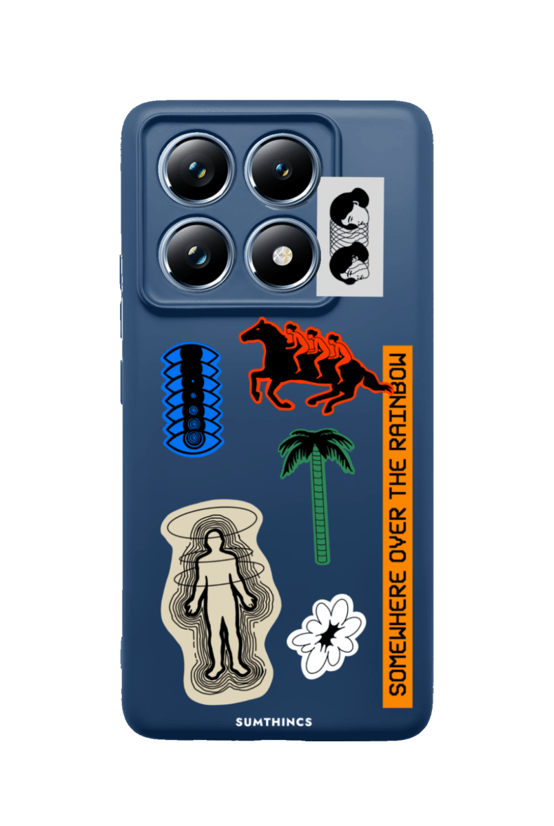 Xiaomi Mi 14T Pro Somewhere Premium Telefon Kılıfı Pasifik Mavi - SUMTHINCS