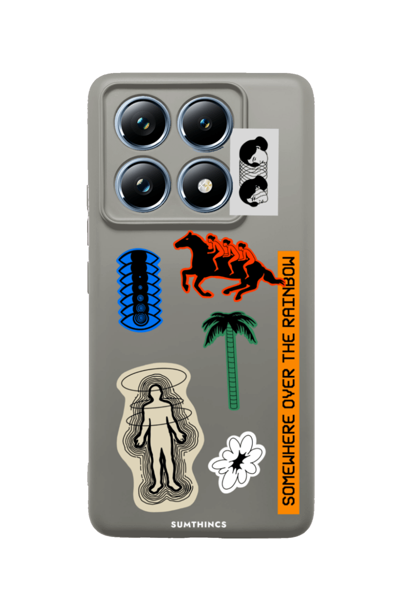 Xiaomi Mi 14T Pro Somewhere Premium Telefon Kılıfı Gri - SUMTHINCS