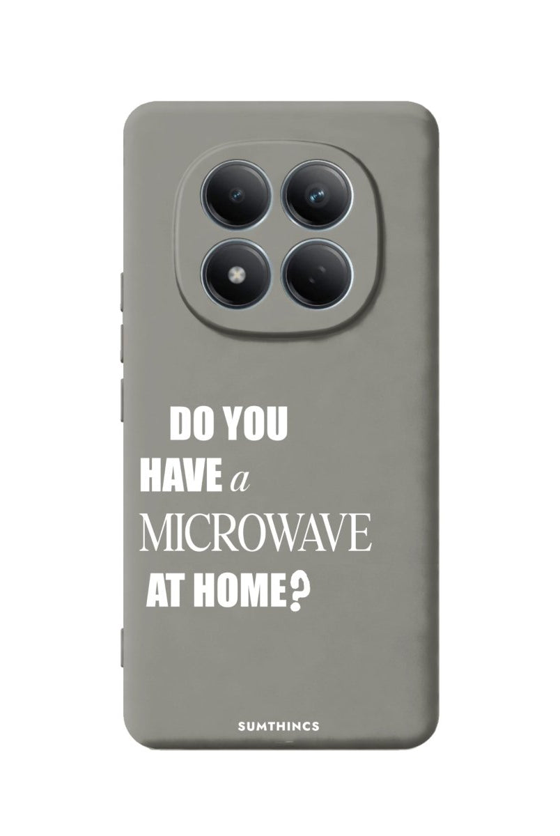 Xiaomi Microwave Premium Telefon Kılıfı Gri - Sumthincs
