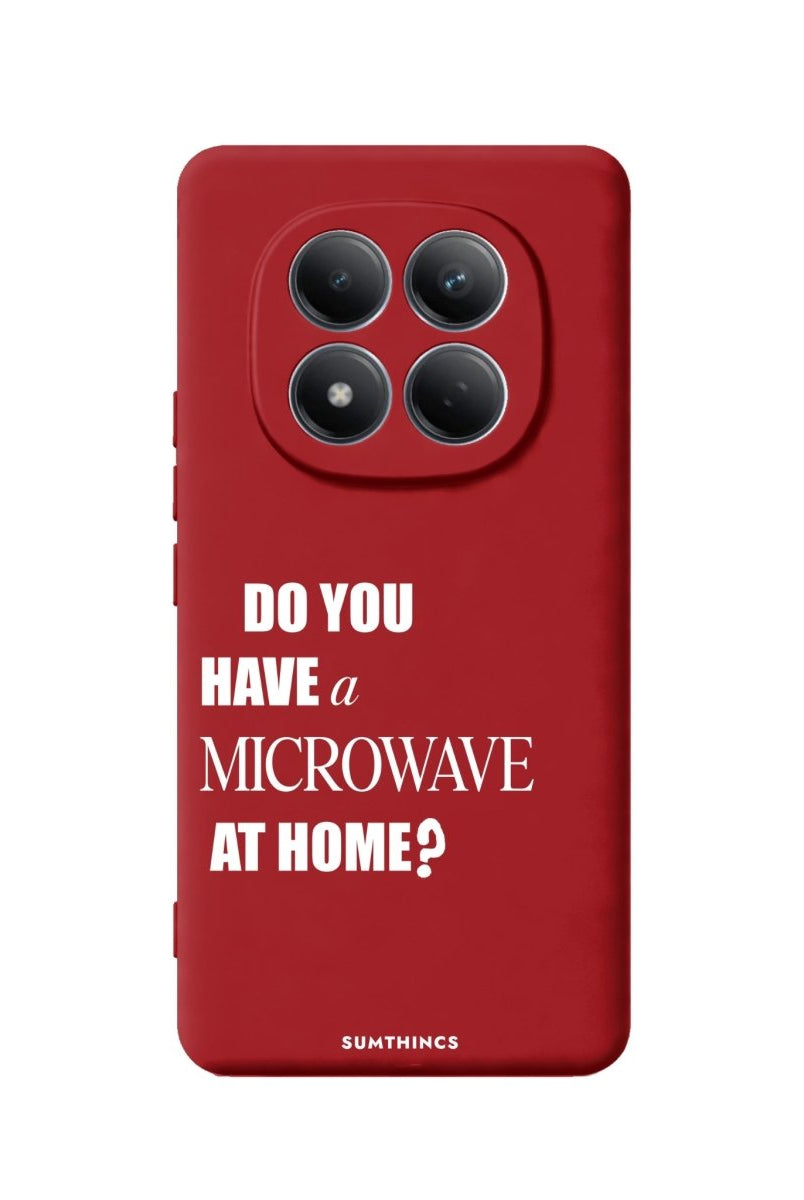 Xiaomi Microwave Premium Telefon Kılıfı Kırmızı - Sumthincs