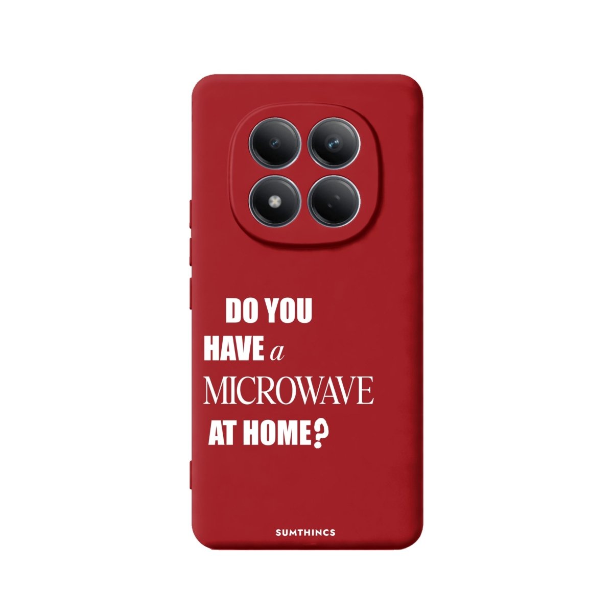Xiaomi Microwave Premium Telefon Kılıfı Kırmızı - Sumthincs
