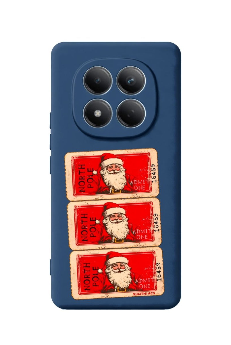 Xiaomi Northpole Ticket Premium Telefon Kılıfı Pasifik Mavi - Sumthincs