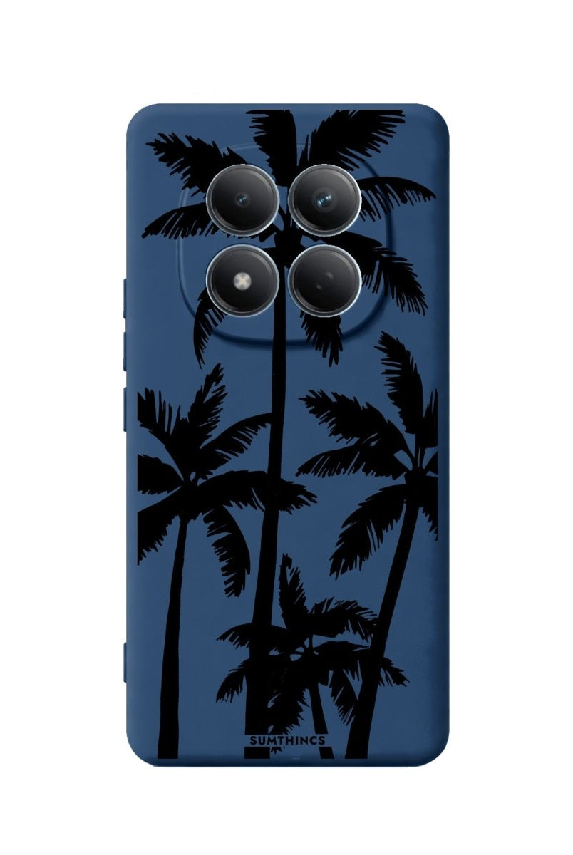Xiaomi Palm Trees Premium Telefon Kılıfı Pasifik Mavi - Sumthincs