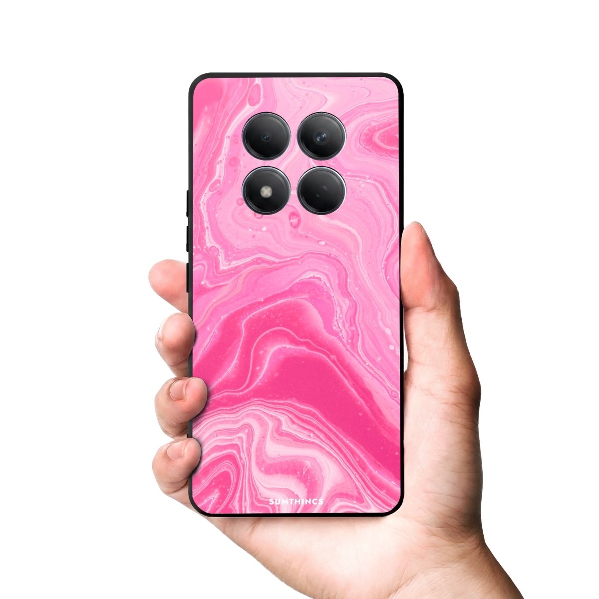 Xiaomi Pink Marble Premium Telefon Kılıfı - Sumthincs