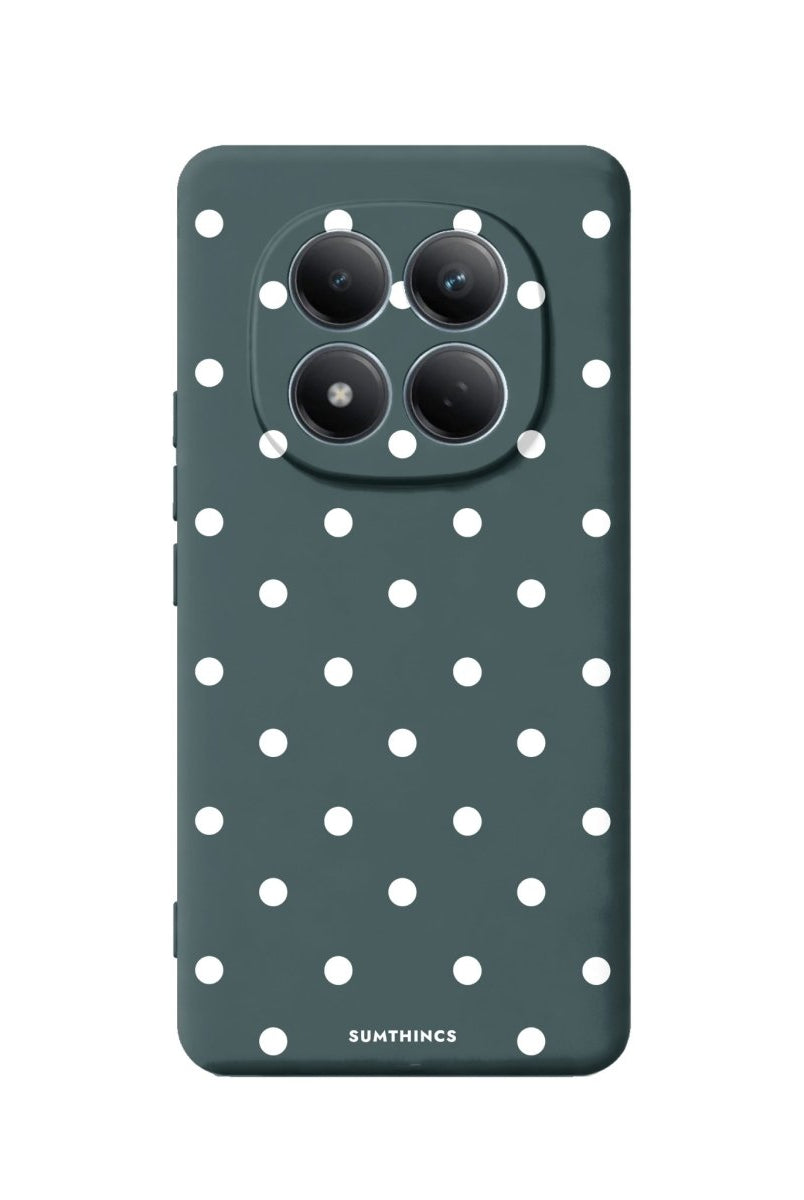 Xiaomi Polka Dots Premium Telefon Kılıfı Kaktüs Yeşili - Sumthincs