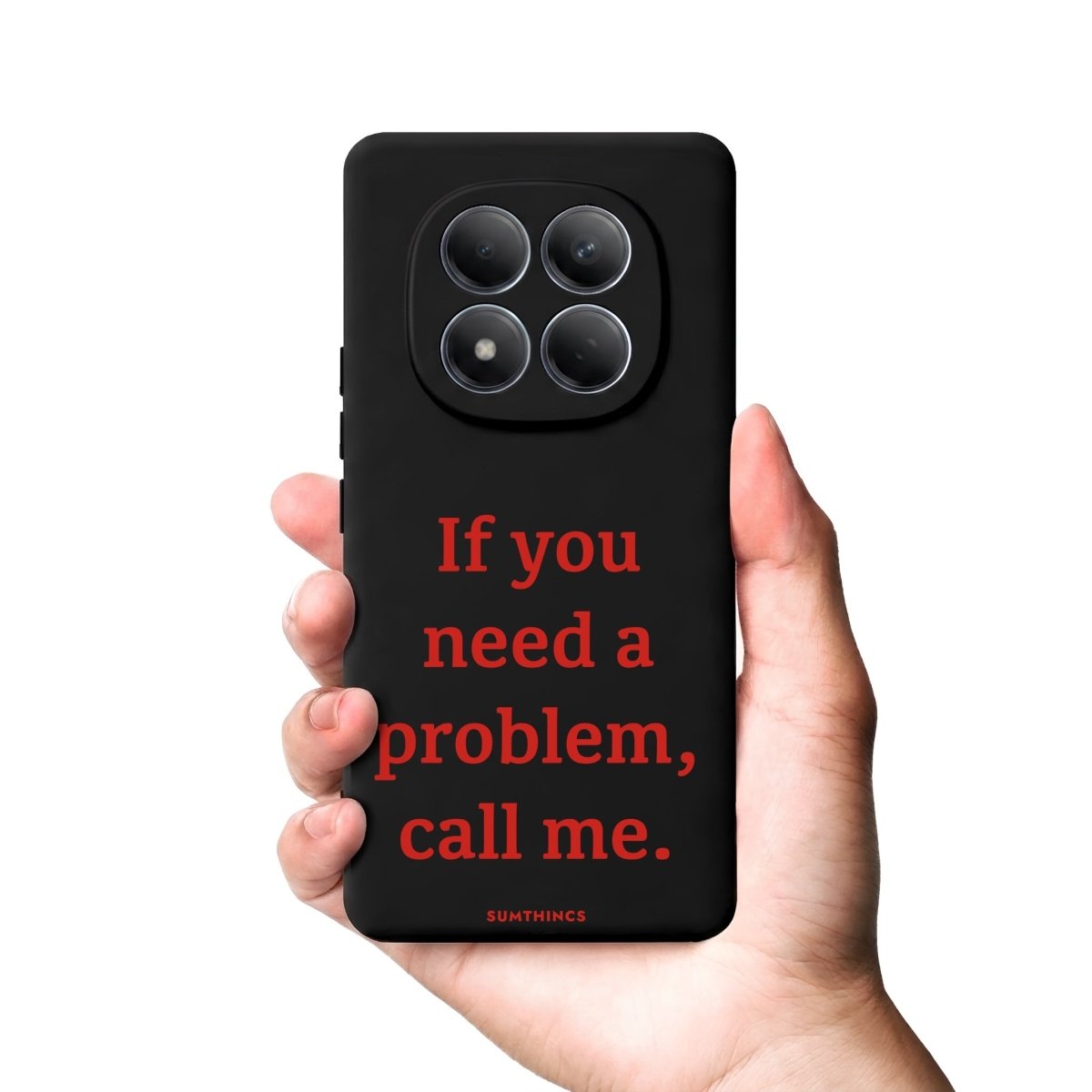 Xiaomi Problem Premium Telefon Kılıfı Gri - Sumthincs