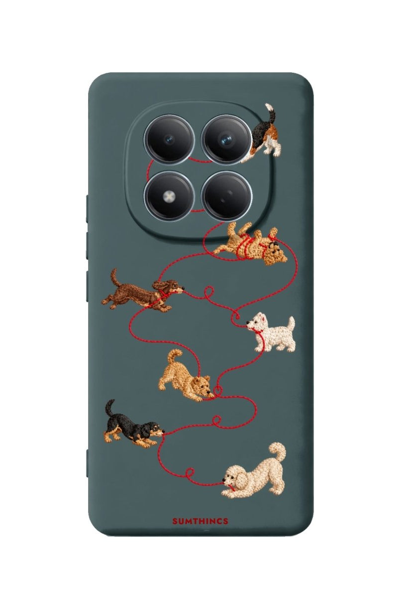Xiaomi Puppy Premium Telefon Kılıfı Kaktüs Yeşili - Sumthincs