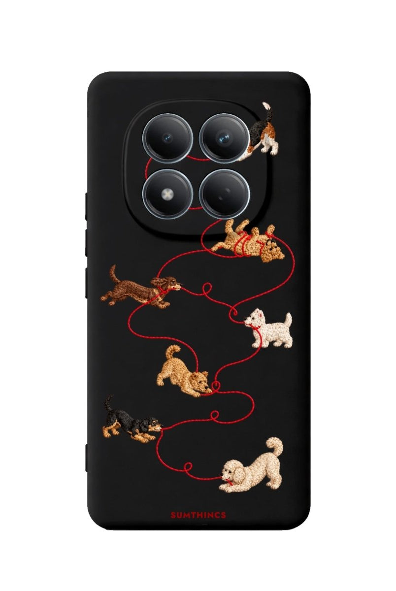 Xiaomi Puppy Premium Telefon Kılıfı Siyah - Sumthincs