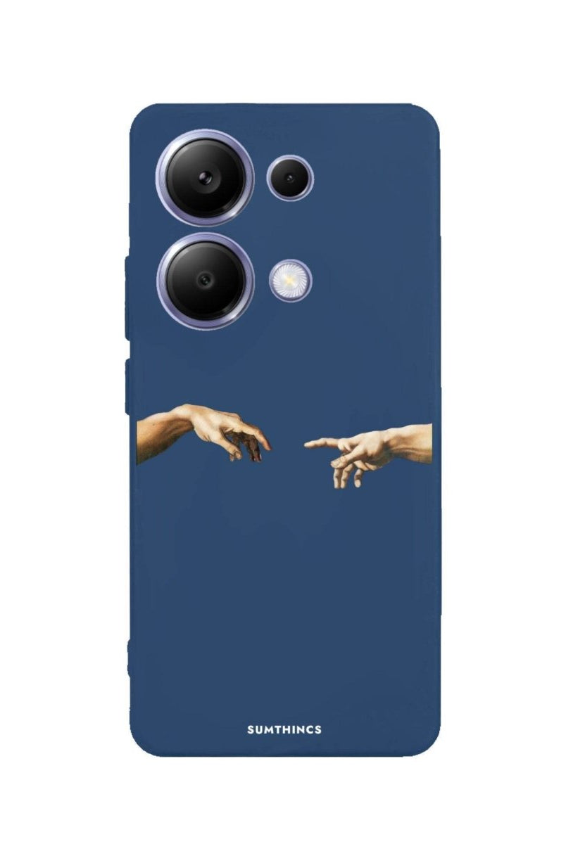 Xiaomi Redmi 13 Adams Creation Premium Telefon Kılıfı Pasifik Mavi - SUMTHINCS