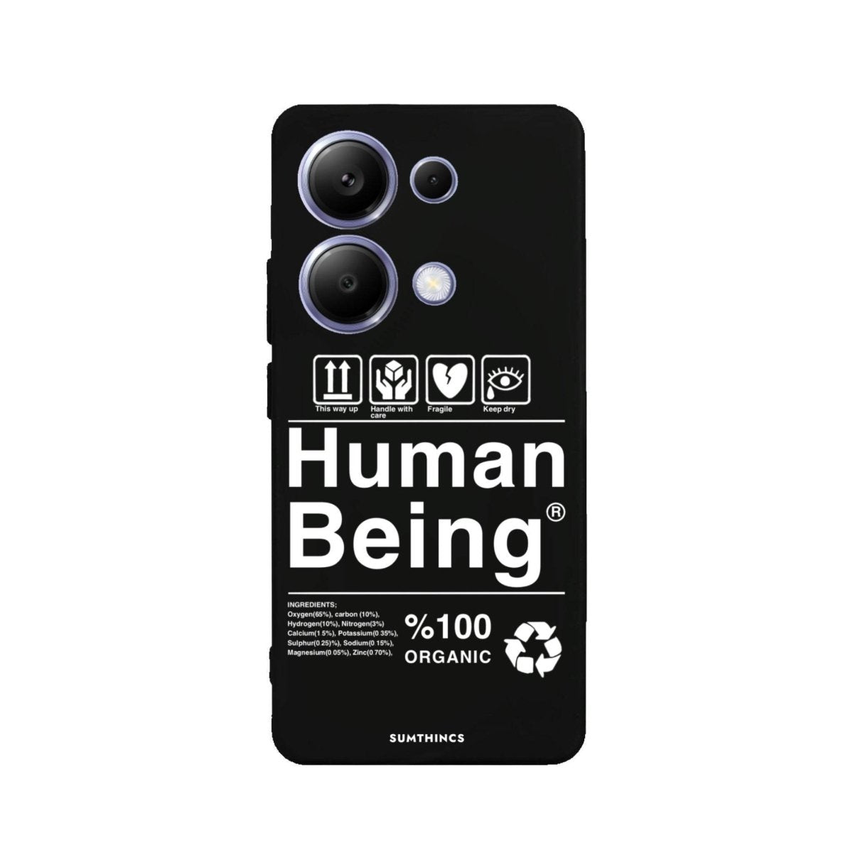 Xiaomi Redmi 13 Human Being Premium Telefon Kılıfı - SUMTHINCS