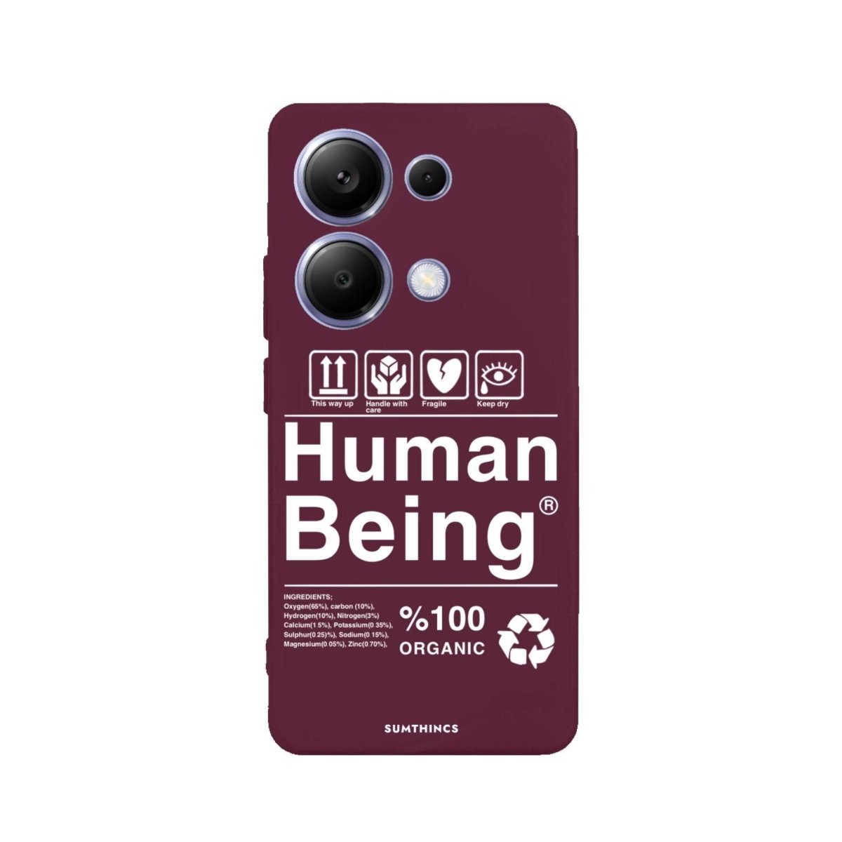 Xiaomi Redmi 13 Human Being Premium Telefon Kılıfı - SUMTHINCS