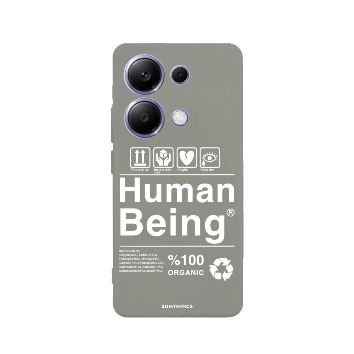 Xiaomi Redmi 13 Human Being Premium Telefon Kılıfı - SUMTHINCS