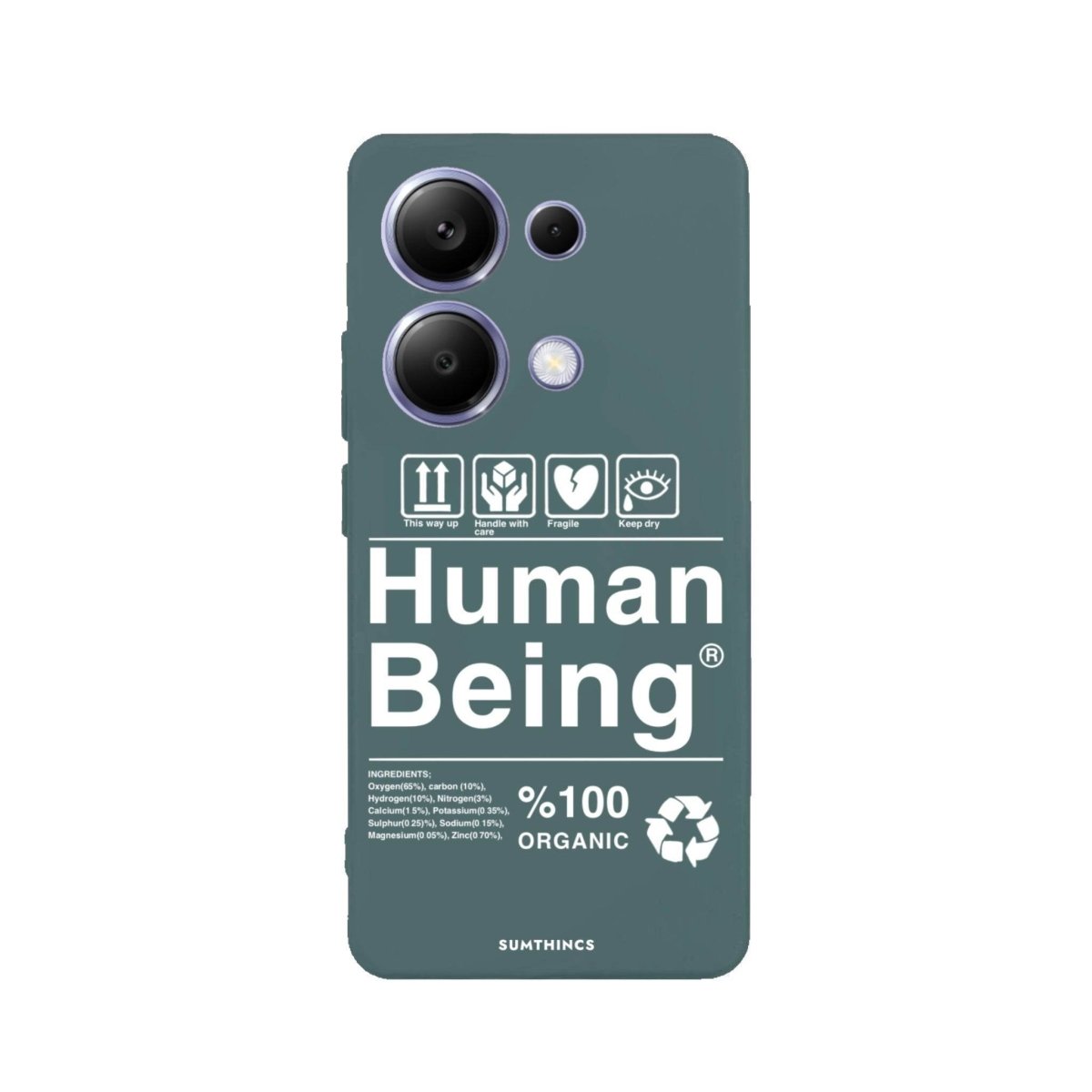 Xiaomi Redmi 13 Human Being Premium Telefon Kılıfı - SUMTHINCS