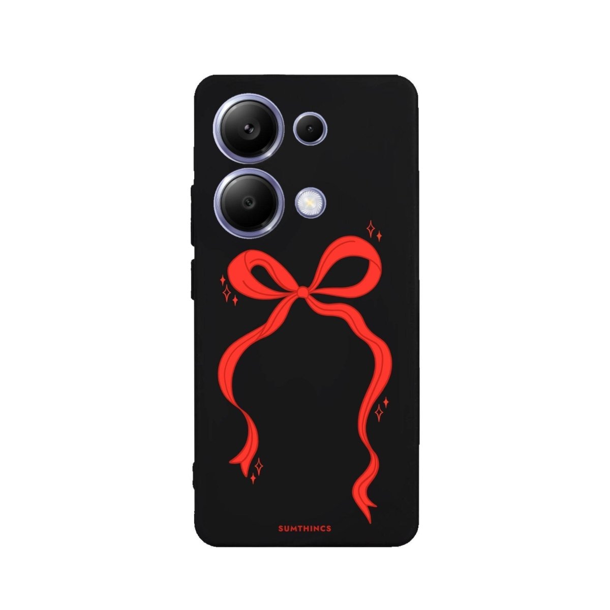 Xiaomi Redmi 13 Red Bow Premium Telefon Kılıfı - SUMTHINCS