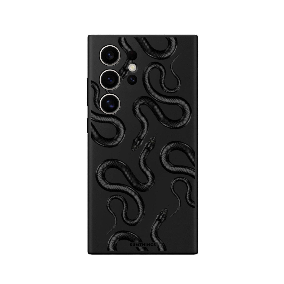 Xiaomi Redmi 13 Snakes Premium Telefon Kılıfı Siyah - SUMTHINCS