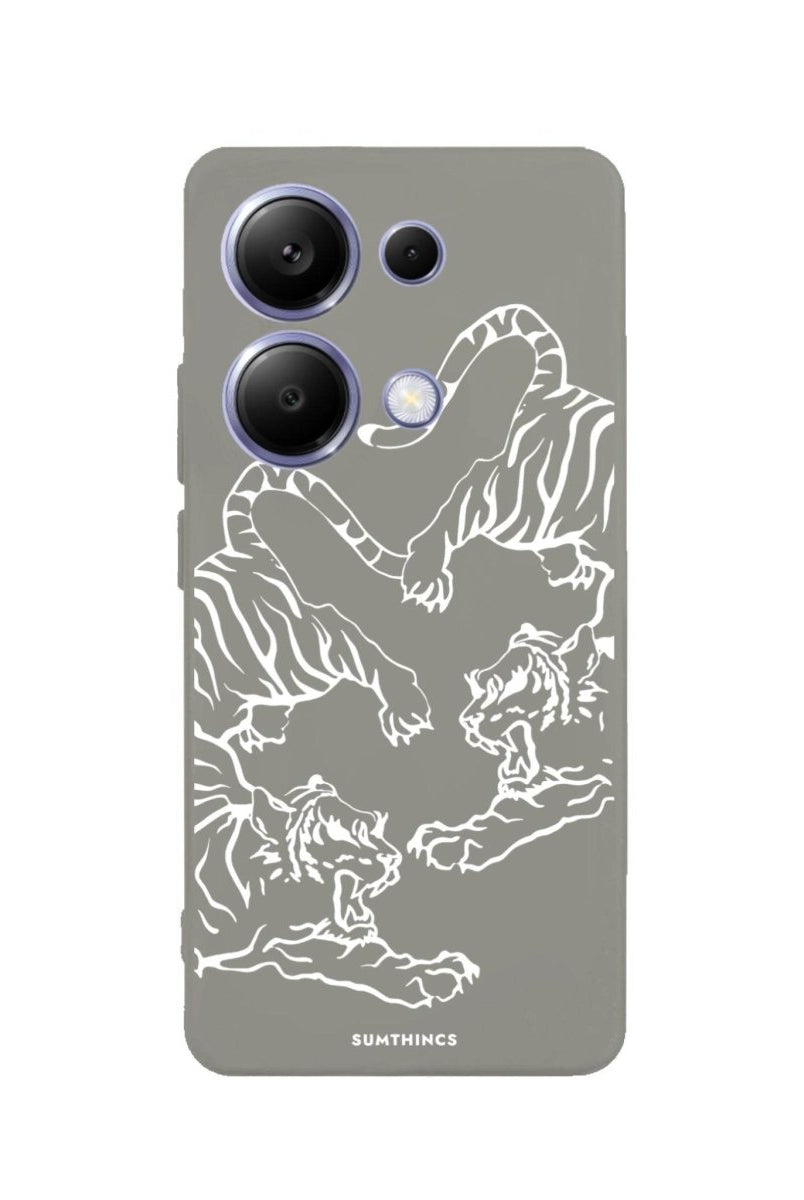 Xiaomi Redmi 13 Tigers Premium Telefon Kılıfı - SUMTHINCS