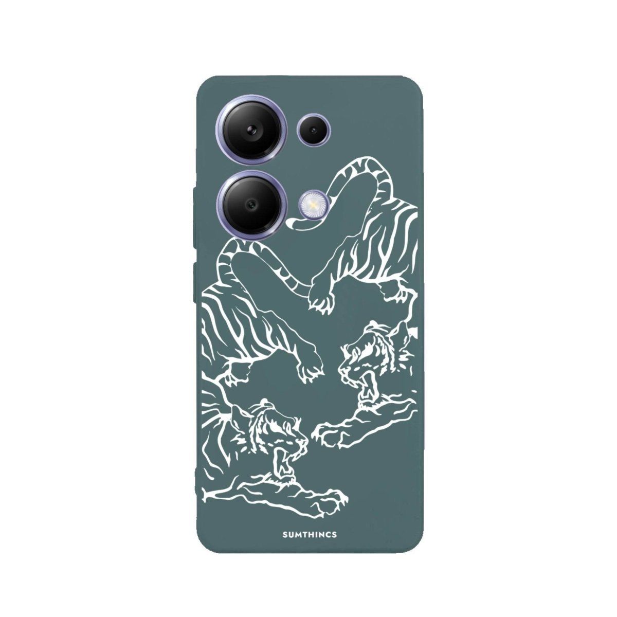 Xiaomi Redmi 13 Tigers Premium Telefon Kılıfı - SUMTHINCS