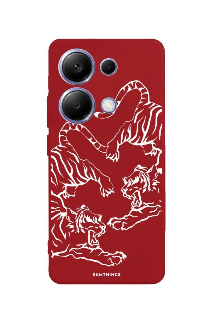 Xiaomi Redmi 13 Tigers Premium Telefon Kılıfı - SUMTHINCS