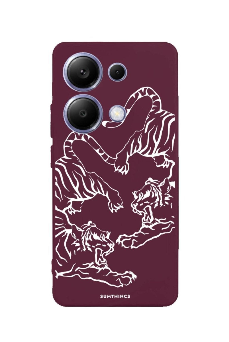 Xiaomi Redmi 13 Tigers Premium Telefon Kılıfı - SUMTHINCS