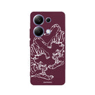 Xiaomi Redmi 13 Tigers Premium Telefon Kılıfı - SUMTHINCS