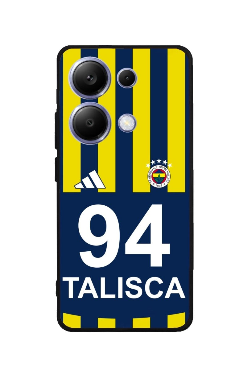 Xiaomi Redmi Note 11 Pro Fenerbahçe Forma Kişiye Özel Premium Telefon Kılıfı - SUMTHINCS