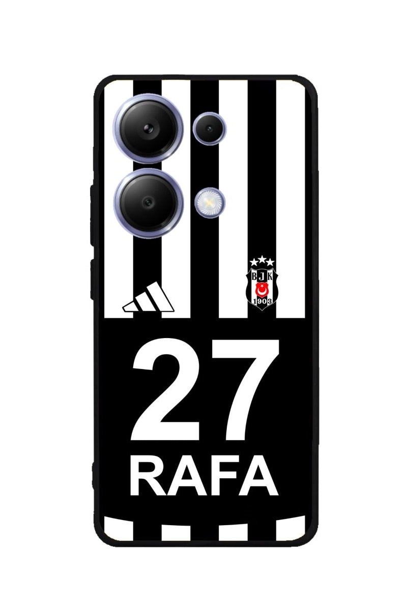 Xiaomi Redmi Note 12 Pro 5G Beşiktaş Forma Kişiye Özel Premium Telefon Kılıfı - SUMTHINCS
