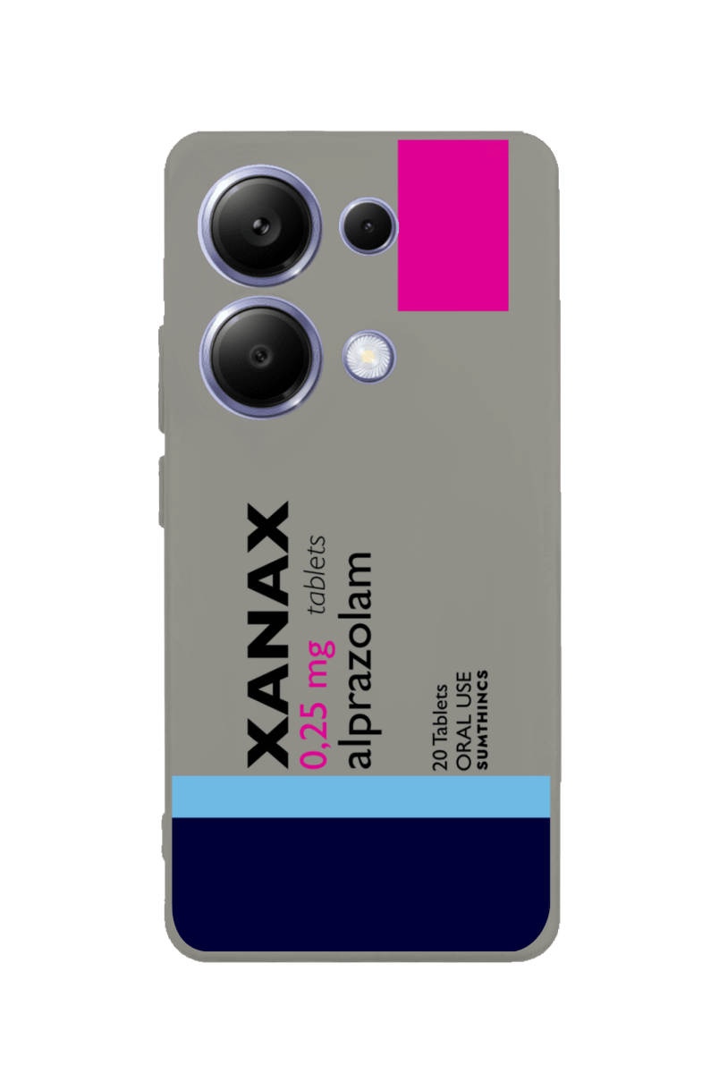 Xiaomi Redmi Note 12 Xanax Premium Telefon Kılıfı Gri - Sumthincs