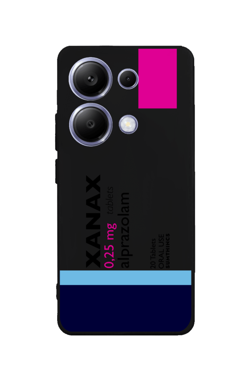 Xiaomi Redmi Note 12 Xanax Premium Telefon Kılıfı Siyah - Sumthincs