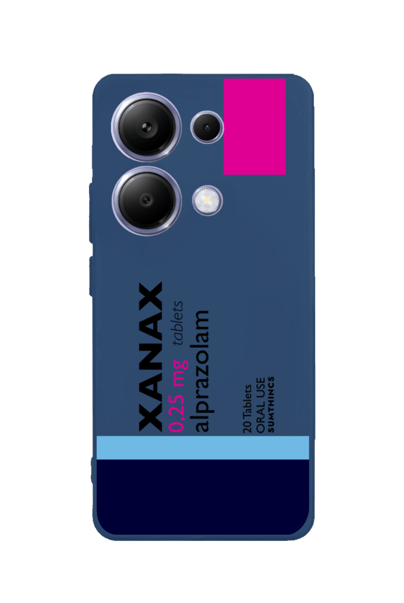 Xiaomi Redmi Note 12 Xanax Premium Telefon Kılıfı Pasifik Mavi - Sumthincs