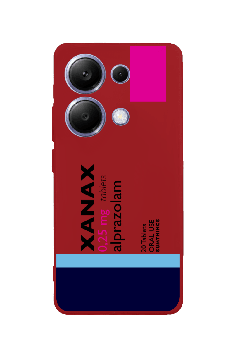 Xiaomi Redmi Note 12 Xanax Premium Telefon Kılıfı Kırmızı - Sumthincs