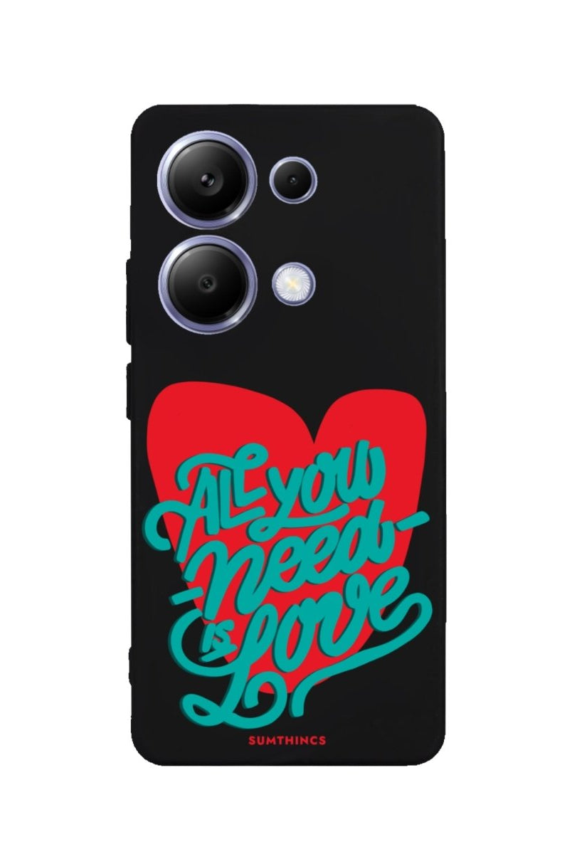 Xiaomi Redmi Note 13 All You Need Is Love Premium Telefon Kılıfı - SUMTHINCS