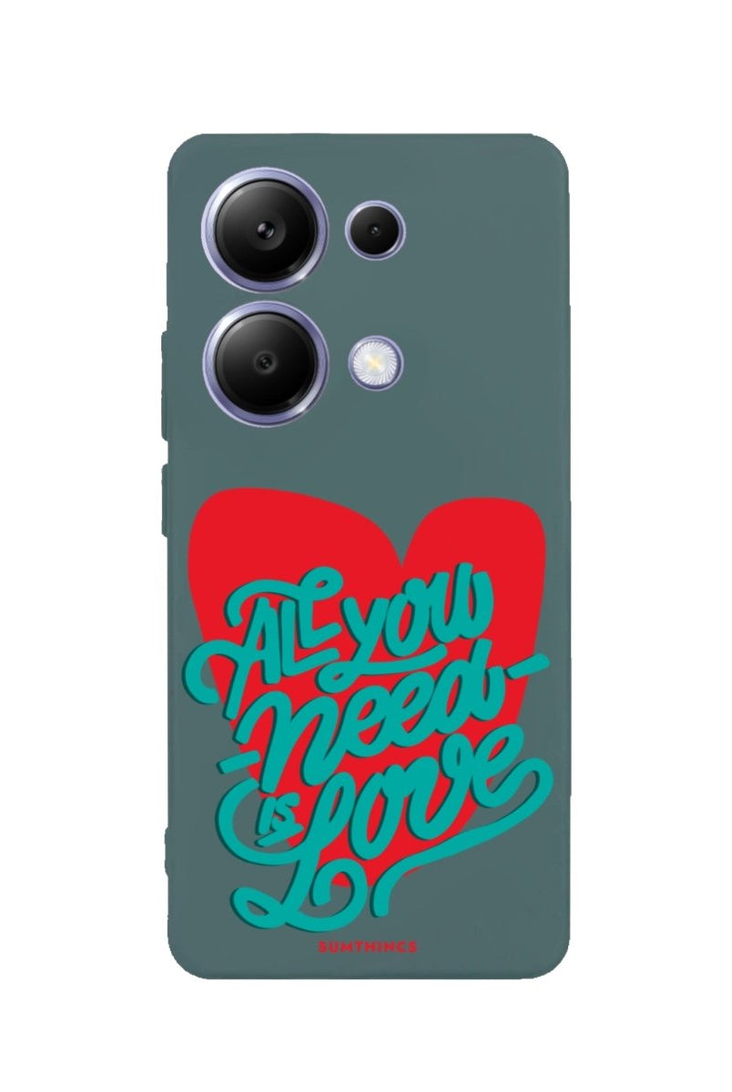 Xiaomi Redmi Note 13 All You Need Is Love Premium Telefon Kılıfı - SUMTHINCS