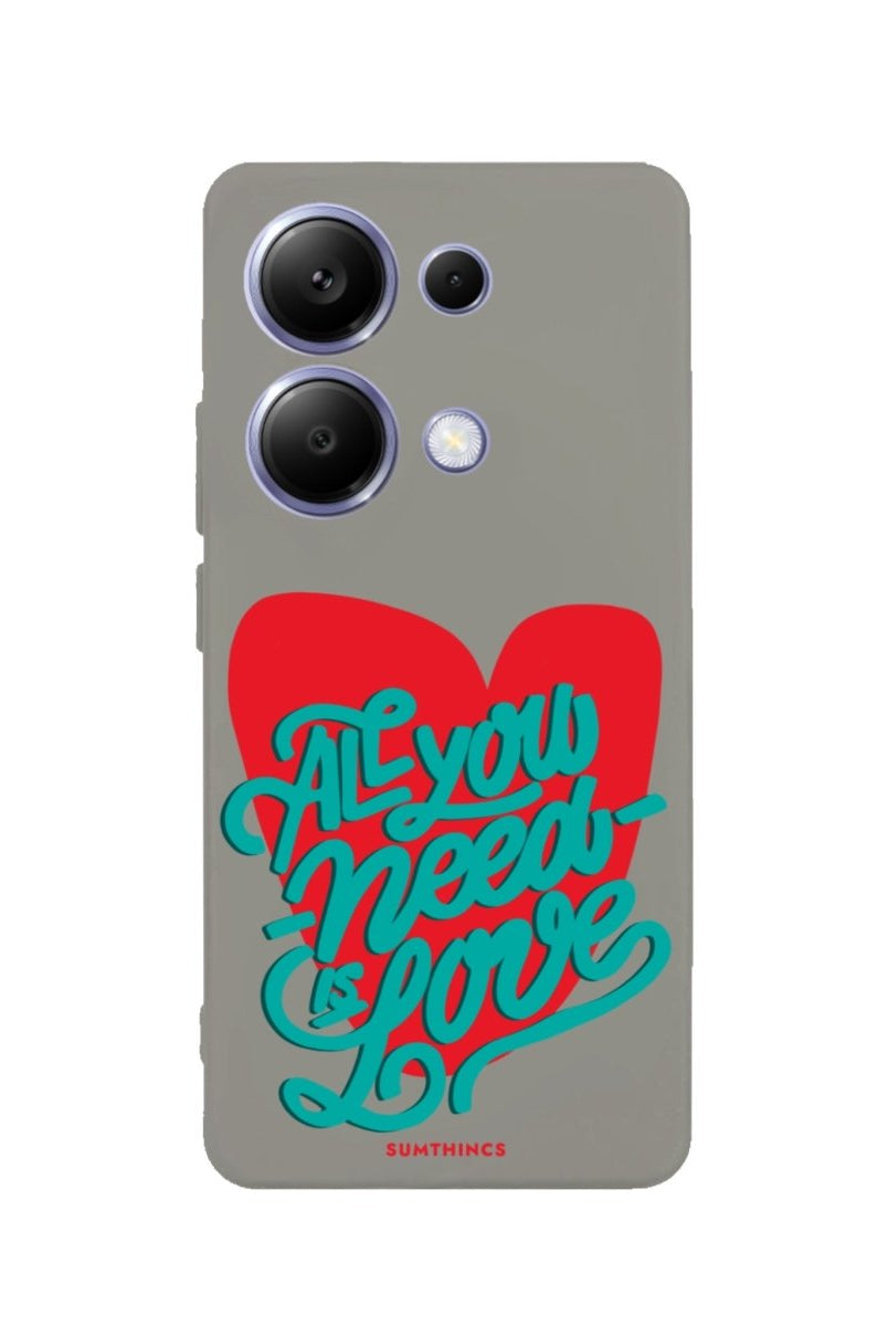 Xiaomi Redmi Note 13 All You Need Is Love Premium Telefon Kılıfı - SUMTHINCS