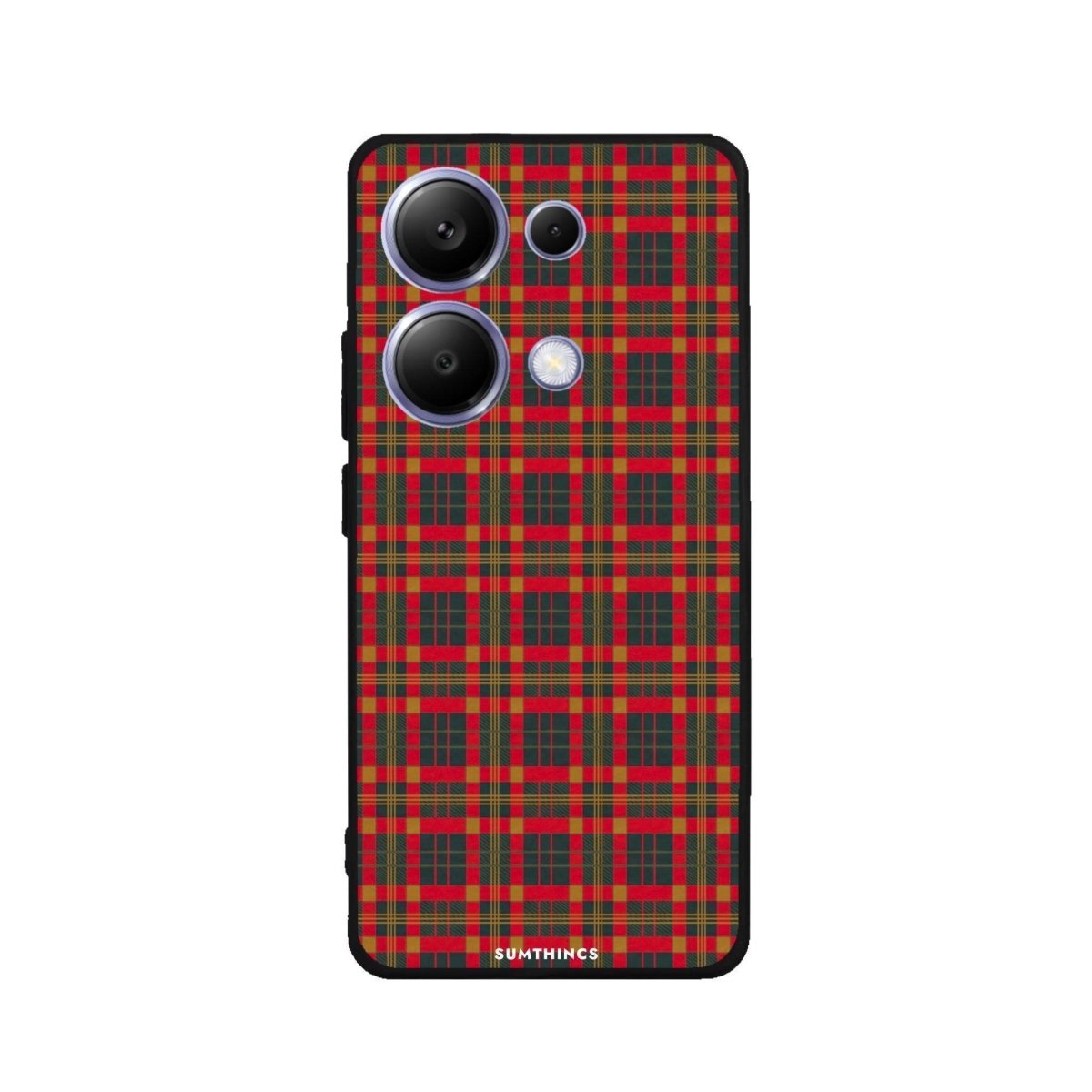 Xiaomi Redmi Note 13 Christmas Plaid Premium Telefon Kılıfı - SUMTHINCS