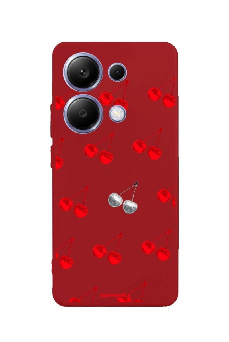 Xiaomi Redmi Note 13 Disco Cherry Premium Telefon Kılıfı - SUMTHINCS