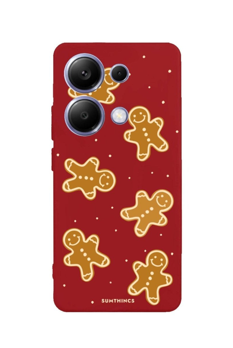 Xiaomi Redmi Note 13 Gingerbread Man Premium Telefon Kılıfı - SUMTHINCS