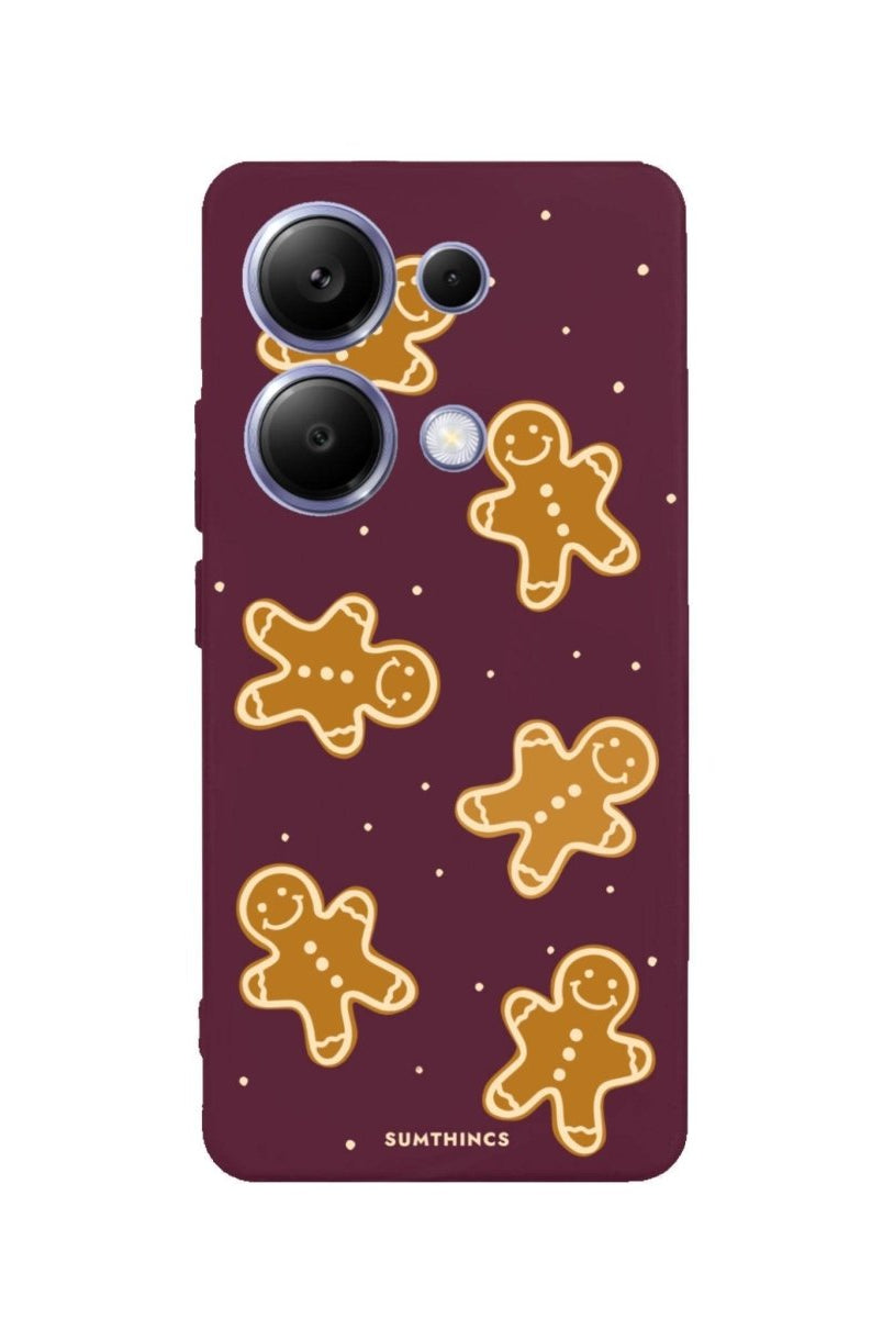 Xiaomi Redmi Note 13 Gingerbread Man Premium Telefon Kılıfı - SUMTHINCS