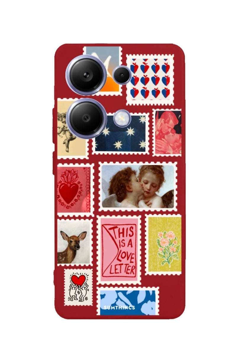 Xiaomi Redmi Note 13 Love Letter Premium Telefon Kılıfı - SUMTHINCS
