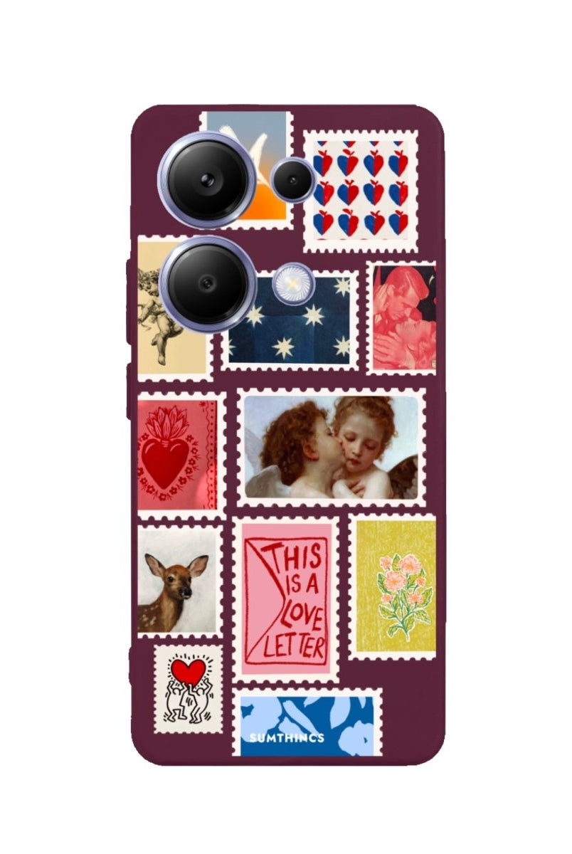 Xiaomi Redmi Note 13 Love Letter Premium Telefon Kılıfı - SUMTHINCS