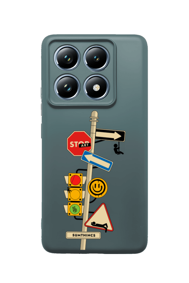 Xiaomi Redmi Note 14 Crossroad Premium Telefon Kılıfı Kaktüs Yeşili - SUMTHINCS