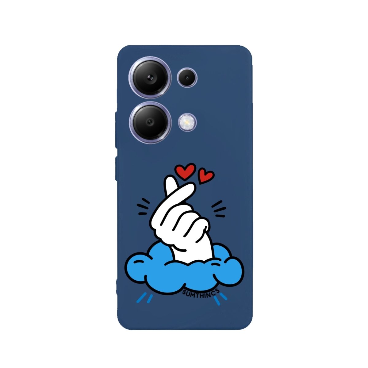 Xiaomi Redmi Note 14 Crush Premium Telefon Kılıfı Pasifik Mavi - SUMTHINCS