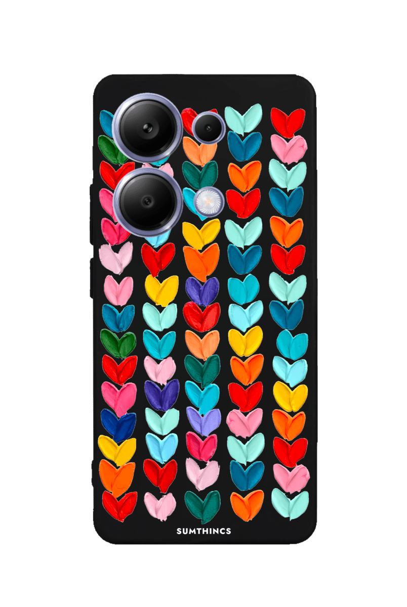 Xiaomi Redmi Note 14 Lovestorm Premium Telefon Kılıfı Siyah - SUMTHINCS